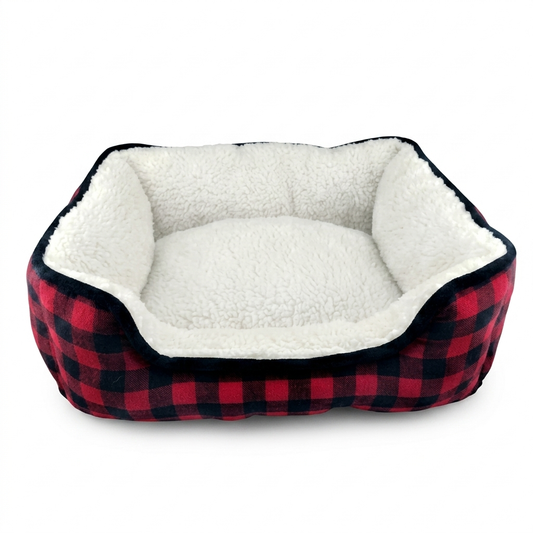 Cozy Pet Nest — Sherpa Bed for Cats & Small Dogs