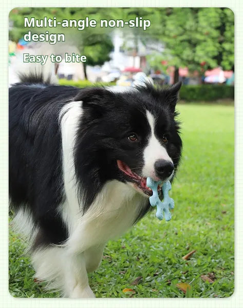 Soft Silicone Flying Ring — Fetch & Bite Dog Toy