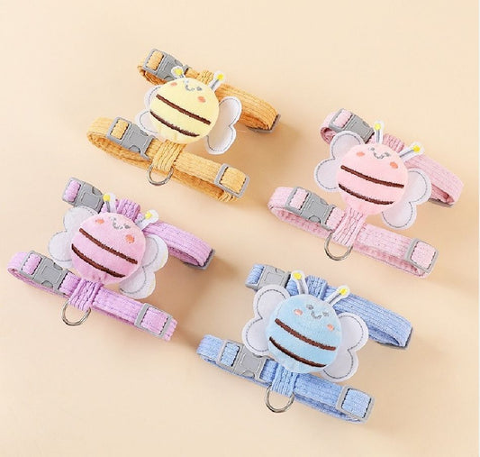 Bumble Bee Cat Harness & Leash Set