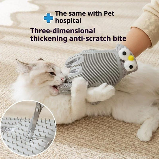 2-in-1 Pet Grooming Glove & Massage Mitt