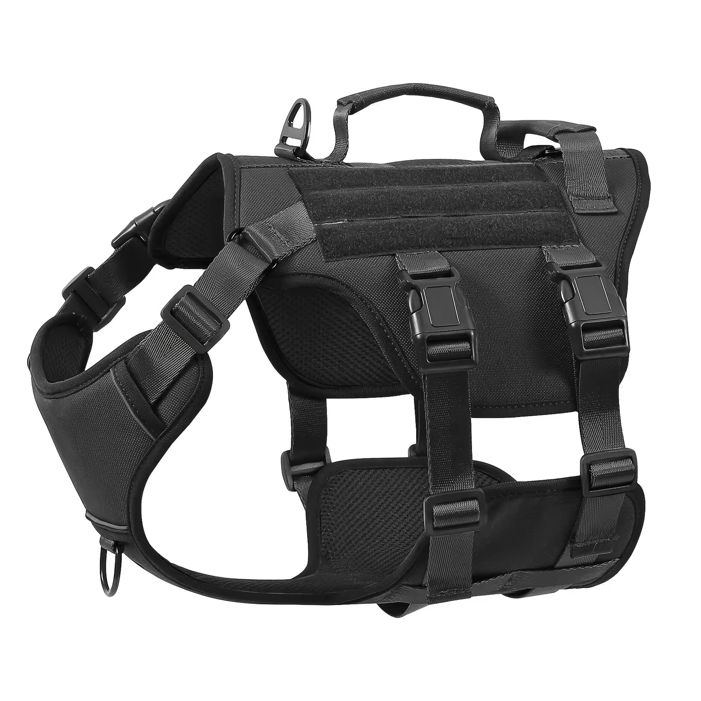 Tactical No-Pull Dog Harness — Dual Handle
