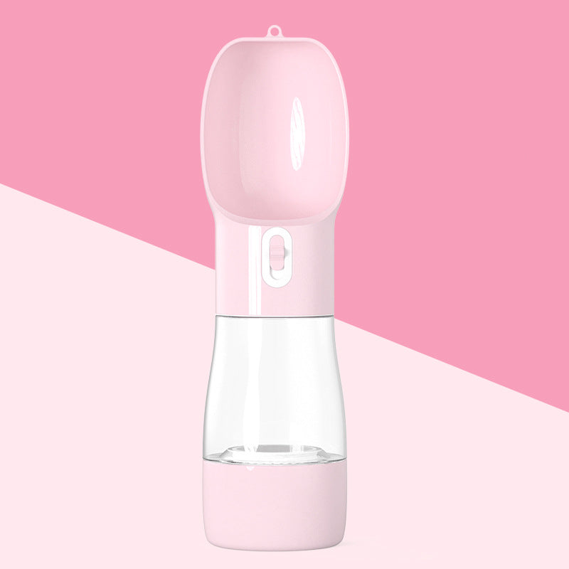 2-in-1 Pet Water & Food Bottle for Travel
