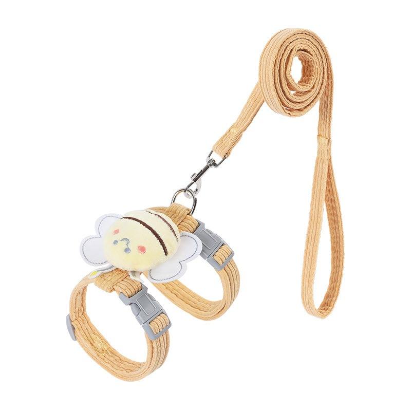 Bumble Bee Cat Harness & Leash Set