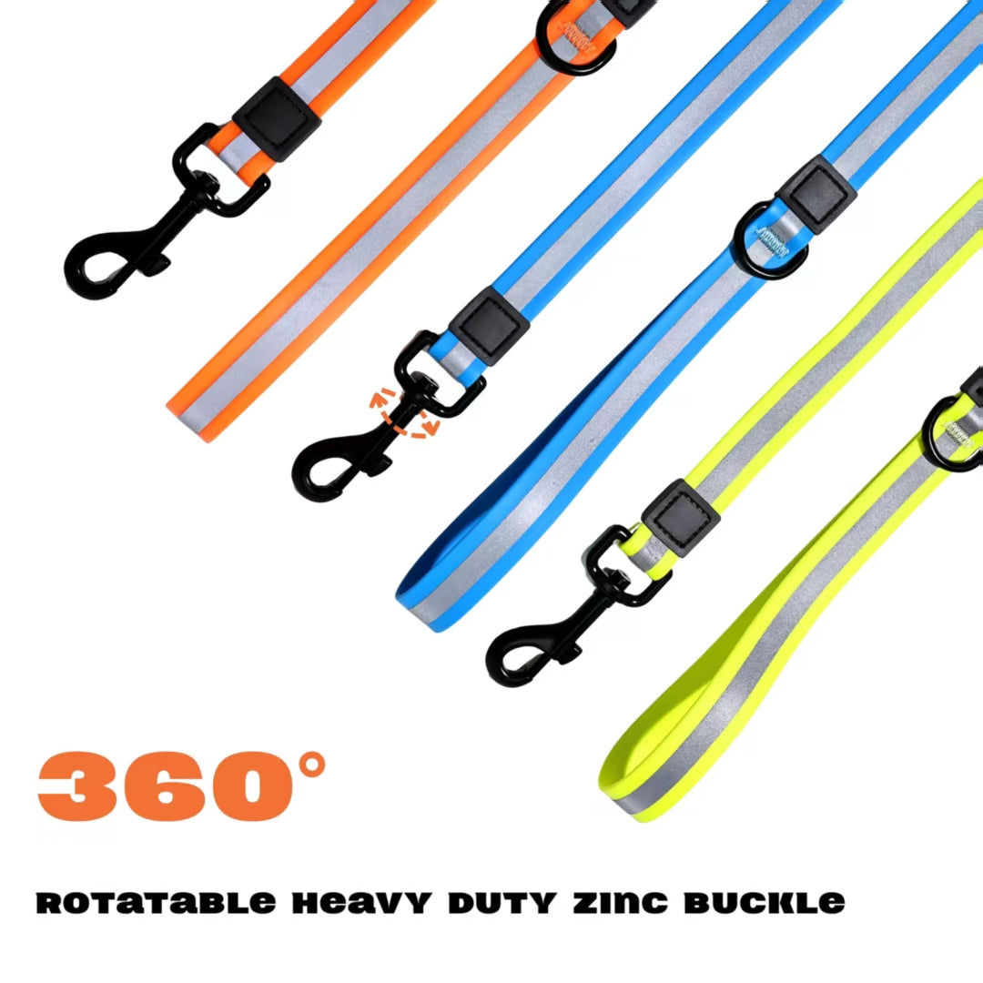 Reflective Waterproof Dog Leash — 5ft Heavy Duty