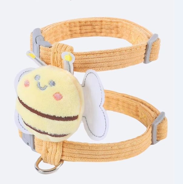 Bumble Bee Cat Harness & Leash Set