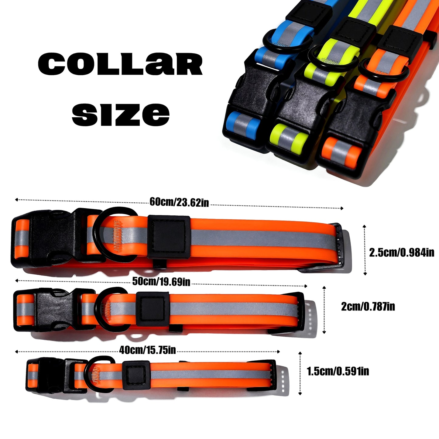 Reflective Waterproof Dog Leash — 5ft Heavy Duty